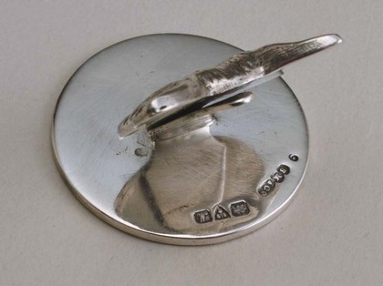 Silver Fox Menu Holders (set of 4) - Sampson Mordan